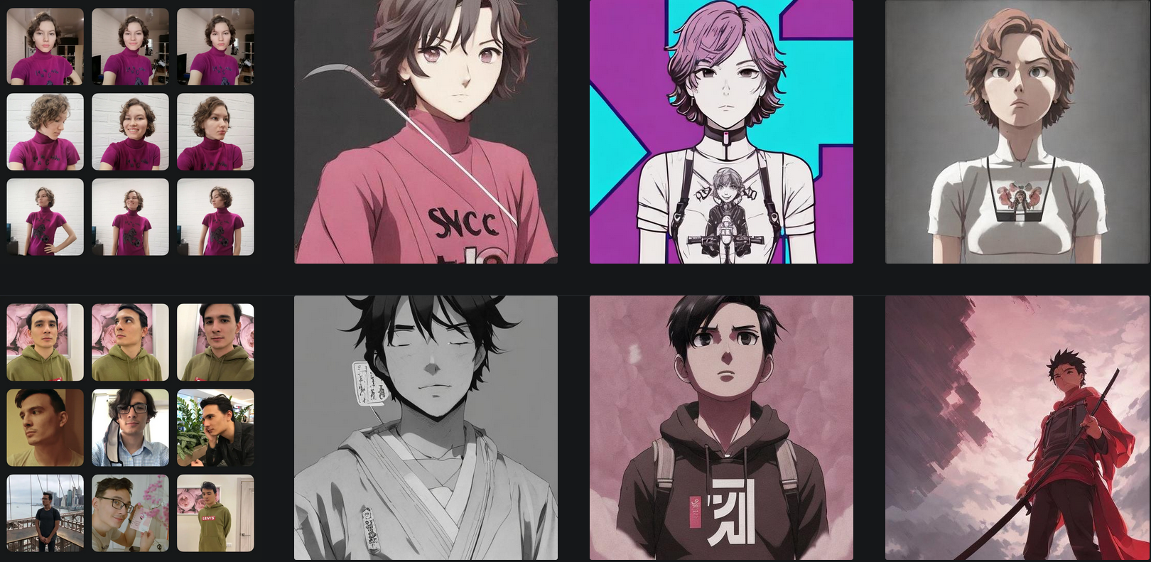 Anime AI Arts Gallery screenshot