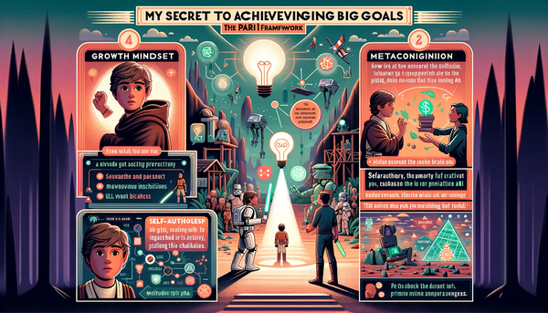 My Secret to Achieving Big Goals ⋆ AI of the week ⋆ Humanity is weird